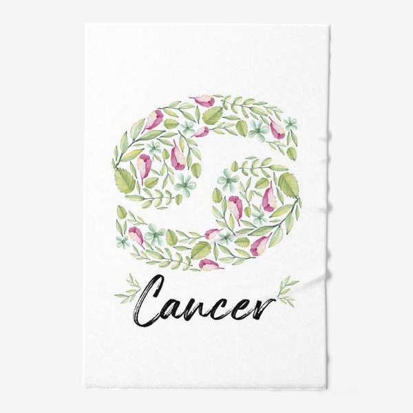 Полотенце «Знак зодиака Рак»