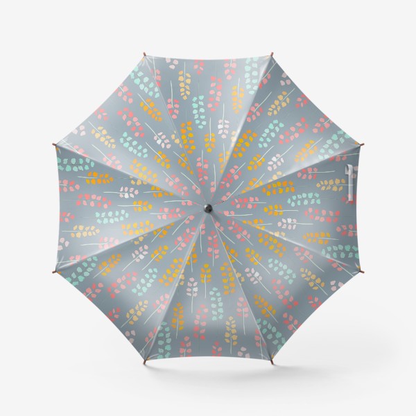 Зонт «акварельные веточки»