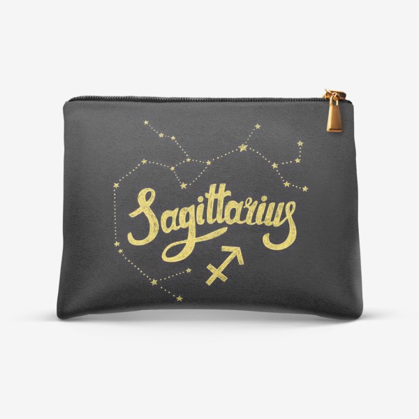 Косметичка «Стрелец. Знак зодиака Sagittarius.»