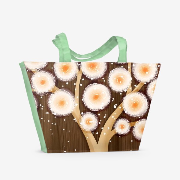 Пляжная сумка «Апельсин и шоколад»