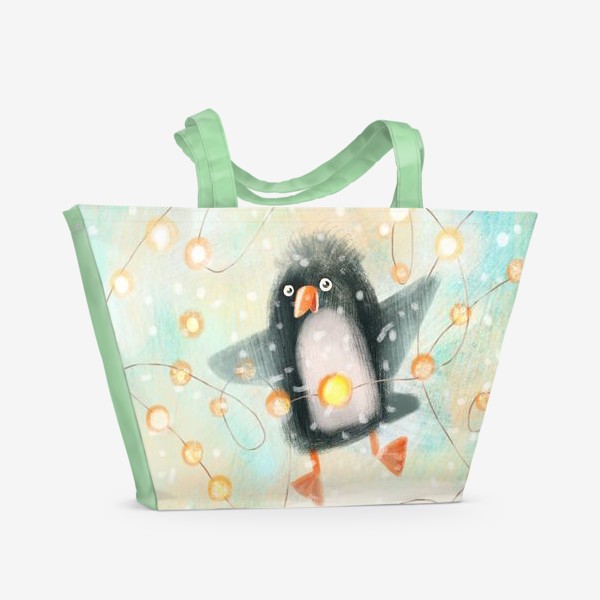 Пляжная сумка «Пингвин»