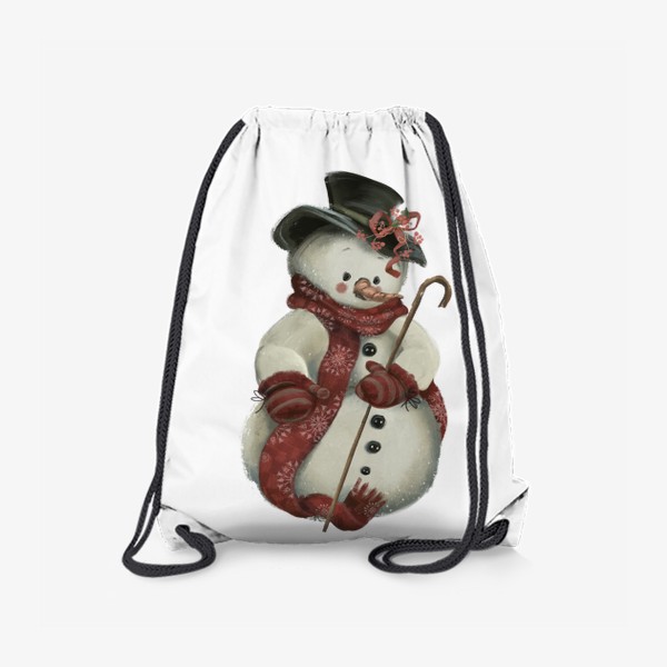 Рюкзак «Новый год и Рождество, Снеговик»