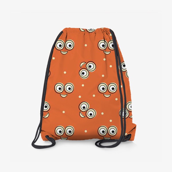 Рюкзак «Смайлы на оранжевом»
