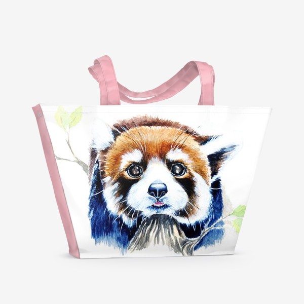 Пляжная сумка «Рыжая панда»