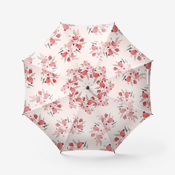 Зонт «йогурт с ягодами»
