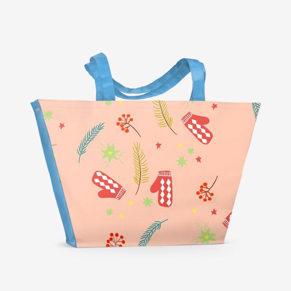 Пляжная сумка «детские  варежки»
