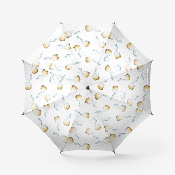 Зонт «Паттерн с песочными часами»