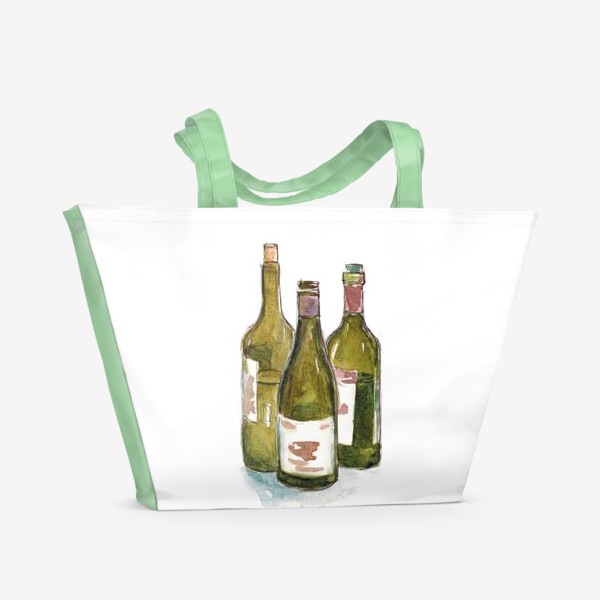 Пляжная сумка &laquo;Вино&raquo;