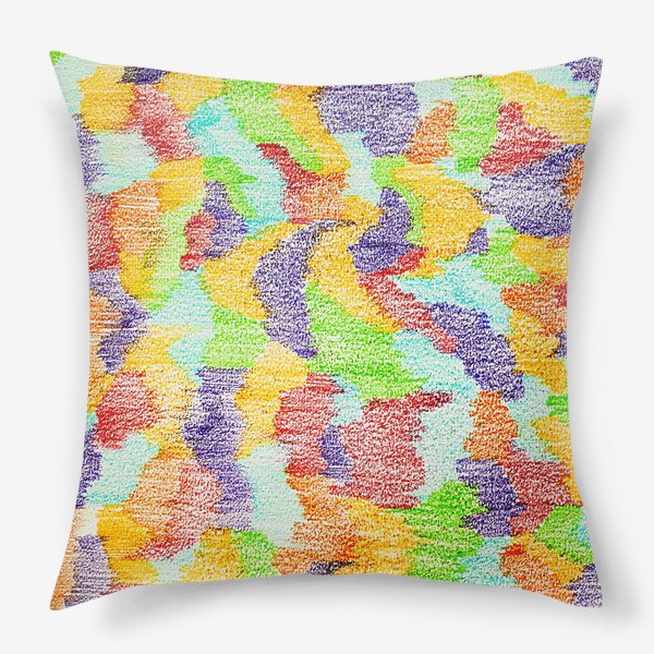 Подушка «Multicolor shapes»