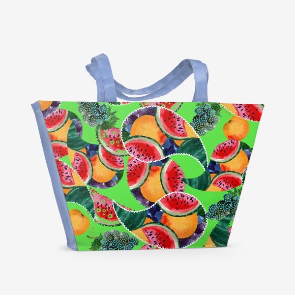 Пляжная сумка «фруктовый рай»