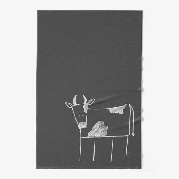 Полотенце «Бык, корова»