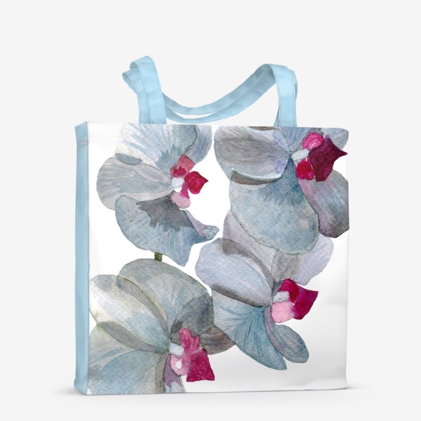 Сумка-шоппер «цветы орхидеи»