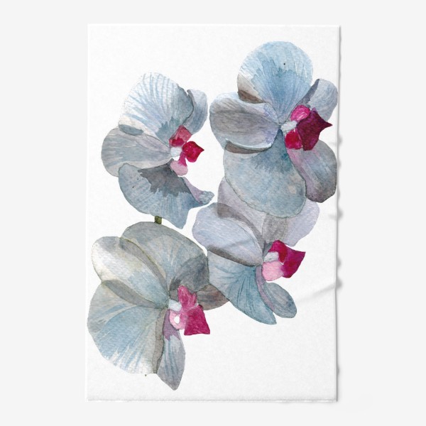 Полотенце «цветы орхидеи»