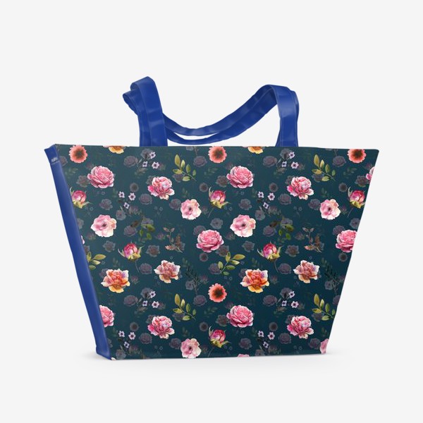 Пляжная сумка «Garden rose»