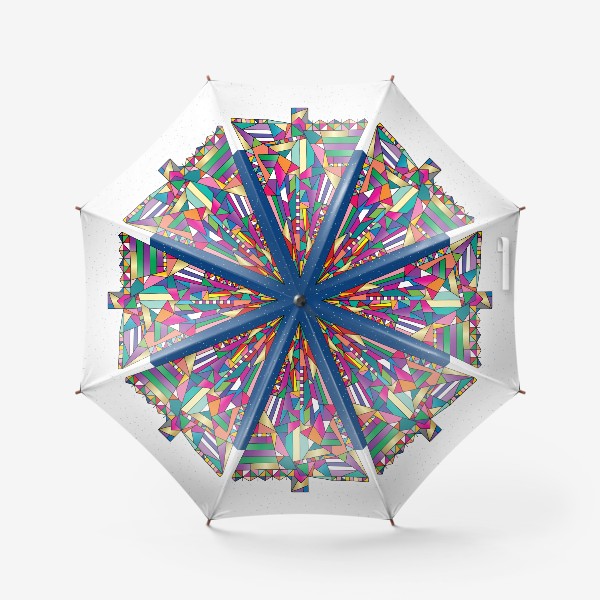 Зонт «Новогодняя елка и снег»