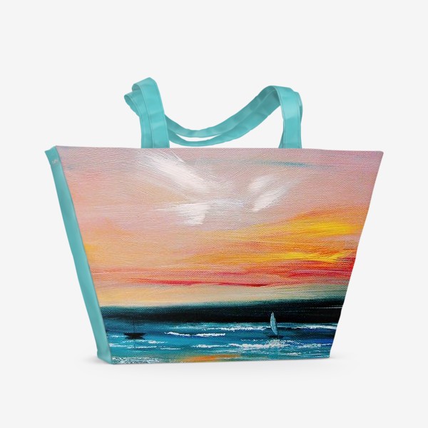Пляжная сумка «Мое море»