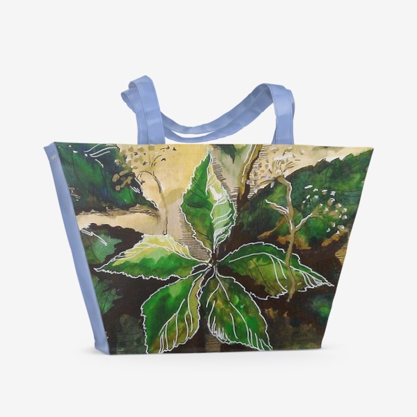 Пляжная сумка «Девичий виноград»