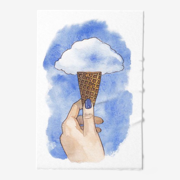 Полотенце «Небо. Лето. Мороженое»
