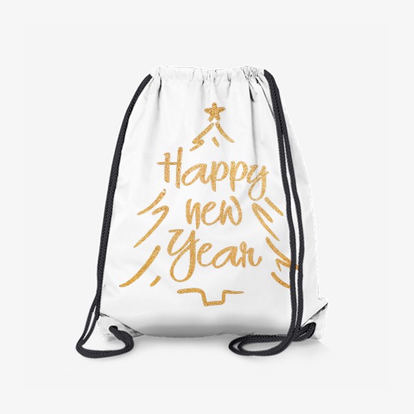 Рюкзак «Надпись | Happy NY | Новый год»