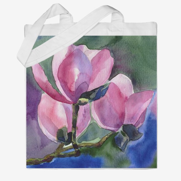 Сумка хб «Blossoming Magnolia»