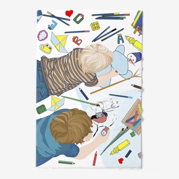 Полотенце «Дети рисуют»