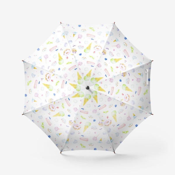 Зонт «Сладкий паттерн (мелкий узор)»