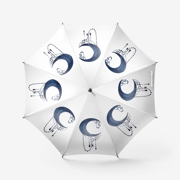 Зонт «бохо луна»