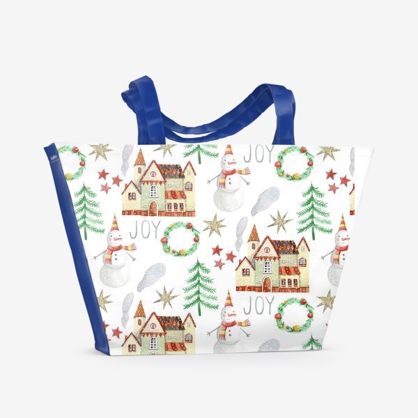 Пляжная сумка «Рождественская сказка»