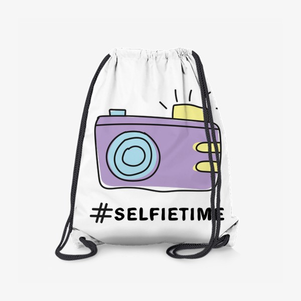 Рюкзак «Selfietime - Фиолетовый фотоаппарат»