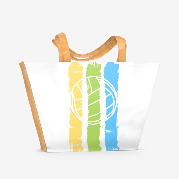 Пляжная сумка «Волейбол арт.»