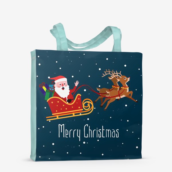Сумка-шоппер «Подарок на Новый год Merry Christmas»