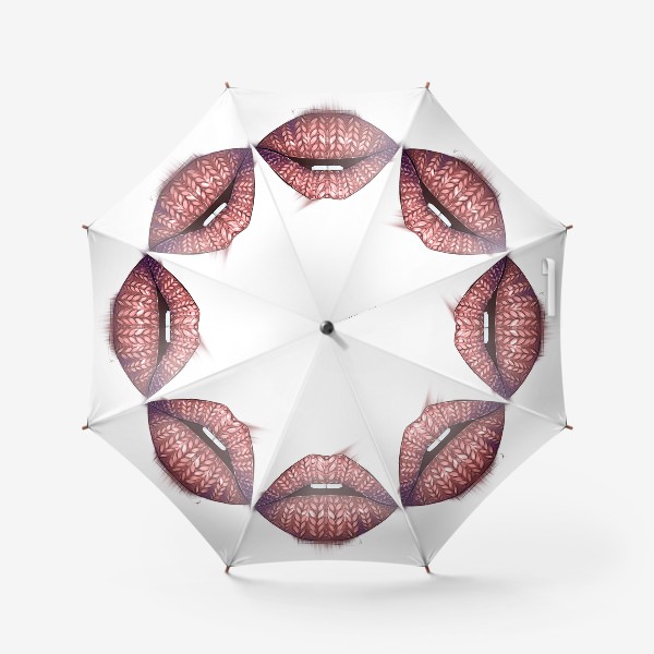 Зонт «Тёплые губы »