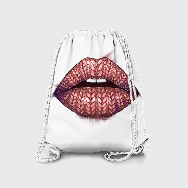 Рюкзак «Тёплые губы »
