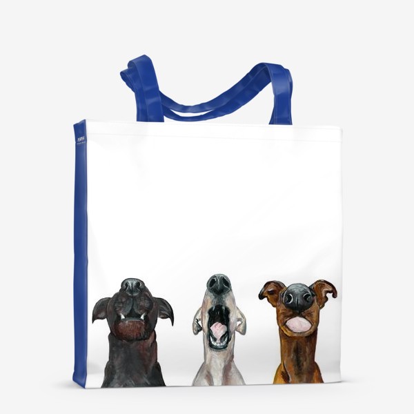 Сумка-шоппер «Трио. Собаки»