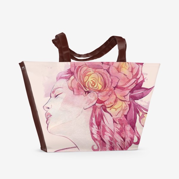 Пляжная сумка «Розовый экстаз»