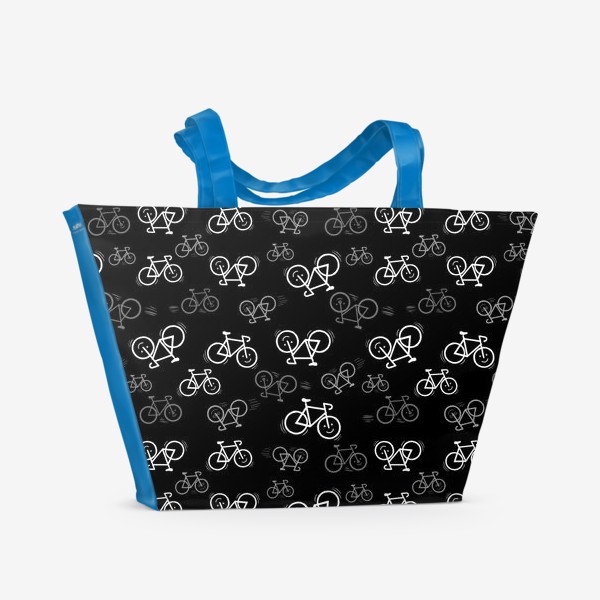 Пляжная сумка «Велосипеды»