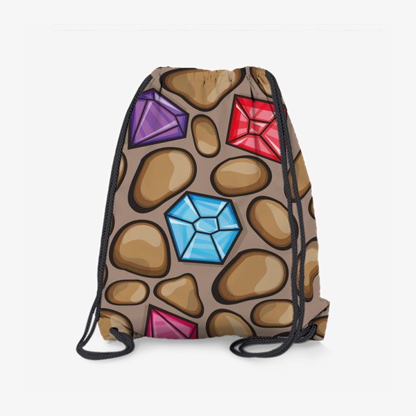 Рюкзак «Клад под землей - Камни и кристаллы»
