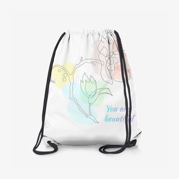 Рюкзак «Нежный цветок. »