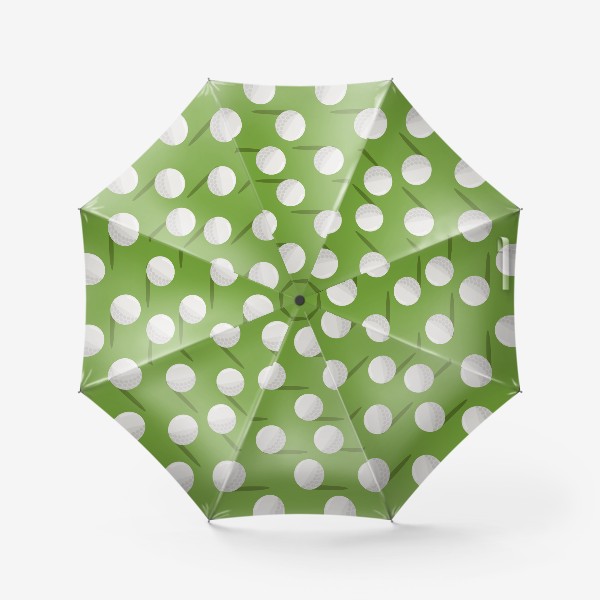 Зонт «Мячики для гольфа»