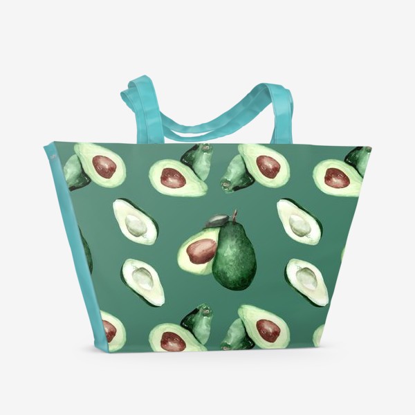 Пляжная сумка «Авокадо»