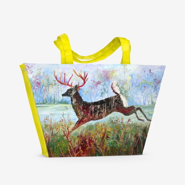 Пляжная сумка «Лесной олень»