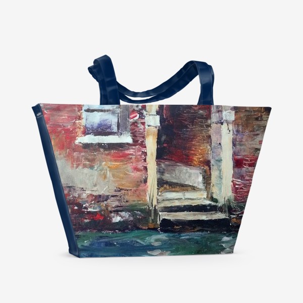 Пляжная сумка &laquo;Сны о Венеции. Rio di San Zan Degola.&raquo;