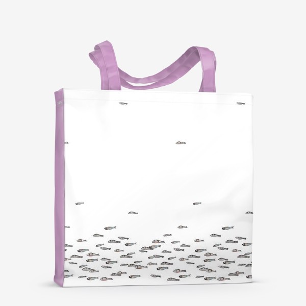 Сумка-шоппер «Fish pattern long»