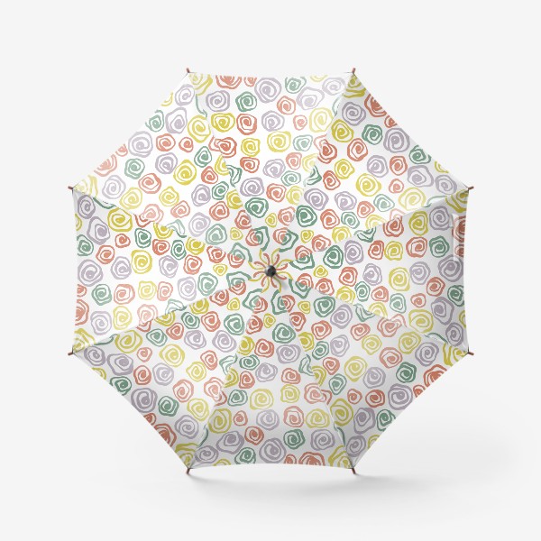 Зонт «Розочки.Паттерн »