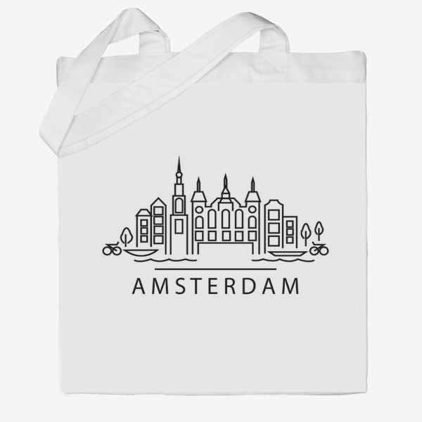 Сумка хб «Амстердам»