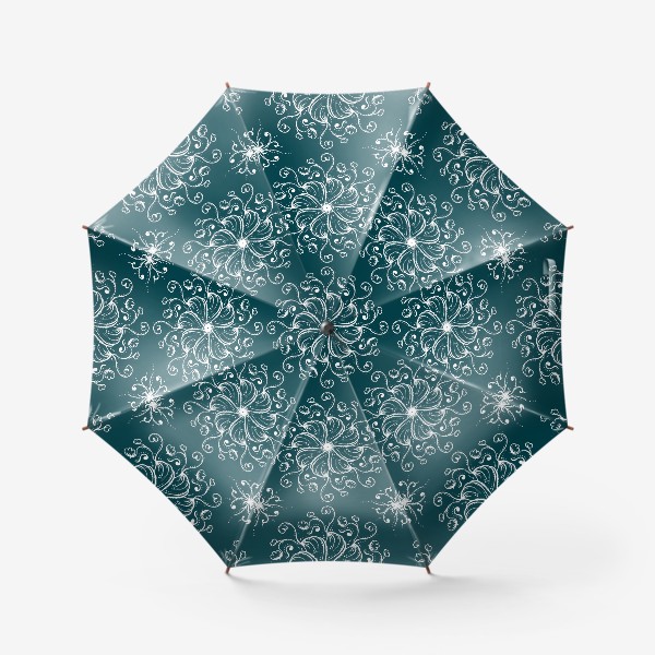 Зонт «Узор зимний »