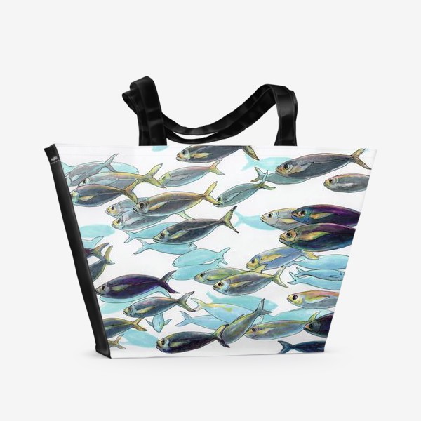 Пляжная сумка &laquo;Рыба моей мечты&raquo;
