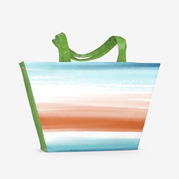 Пляжная сумка «Абстрактные пейзаж»