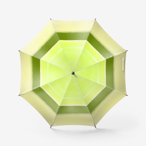 Зонт «Абстрактный зеленый пейзаж»