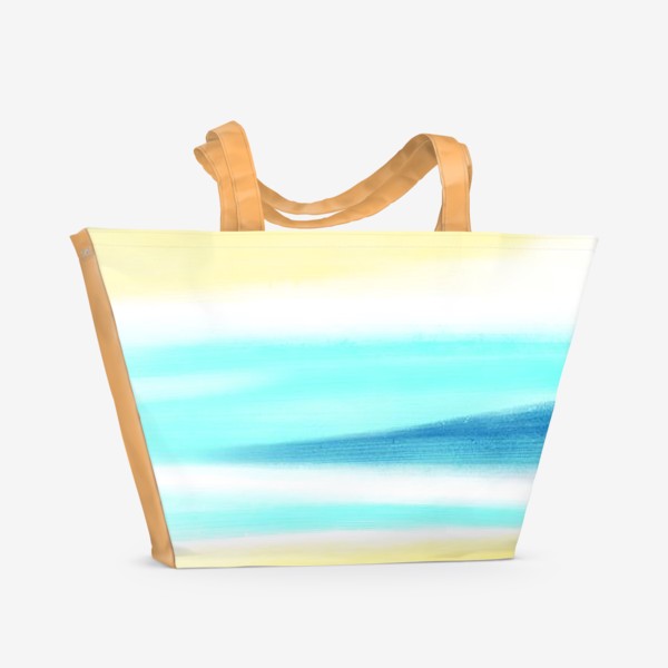 Пляжная сумка «Песок и море»